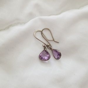 Amethyst earrings